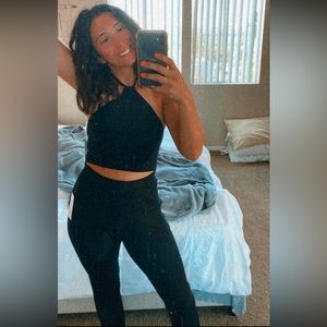 Women’s Black 2 Piece Set